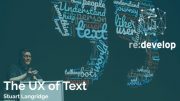 Stuart Langridge – The UX of Text at re:develop 2018